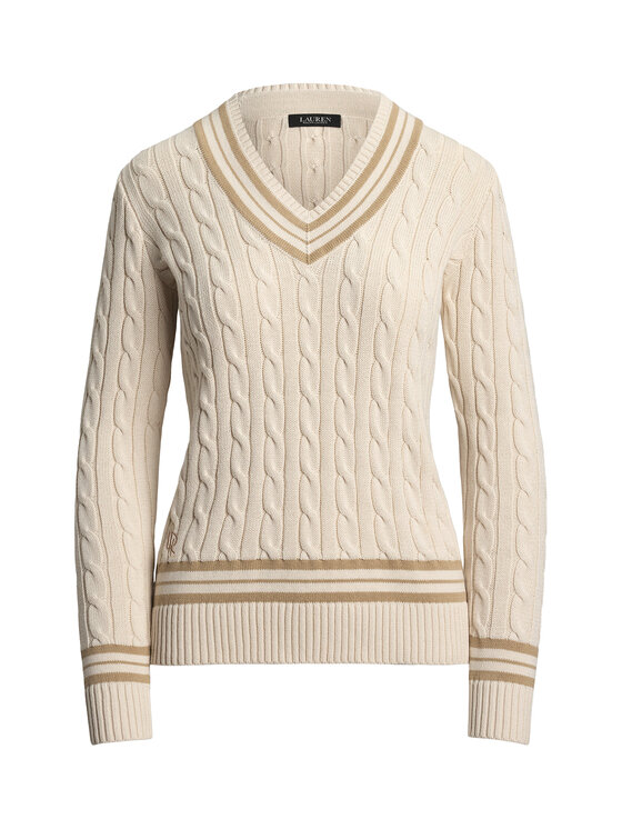 LAUREN RALPH LAUREN LAUREN RALPH LAUREN Džemper 200963658001 Écru Relaxed Fit