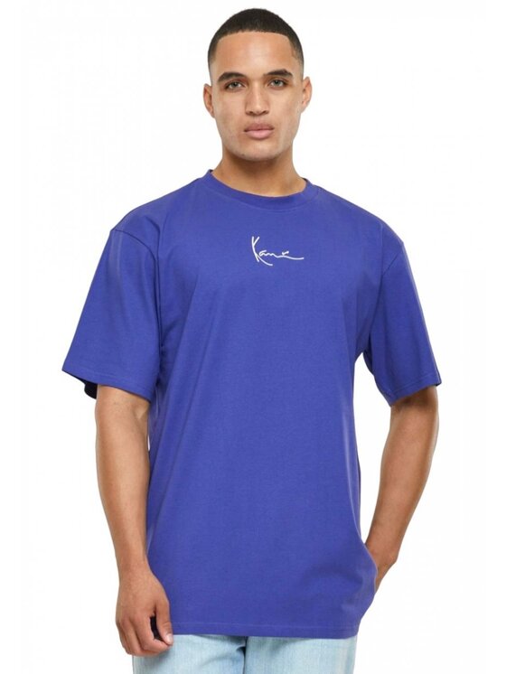 Karl Kani Karl Kani Tričko SMALL SIGNATURE 2 PACK ESSENTIAL TEE Modrá Regular Fit