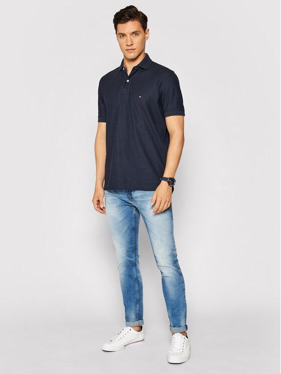 Tommy Jeans Tommy Jeans Traperice Austin DM0DM09555 Plava Slim Fit