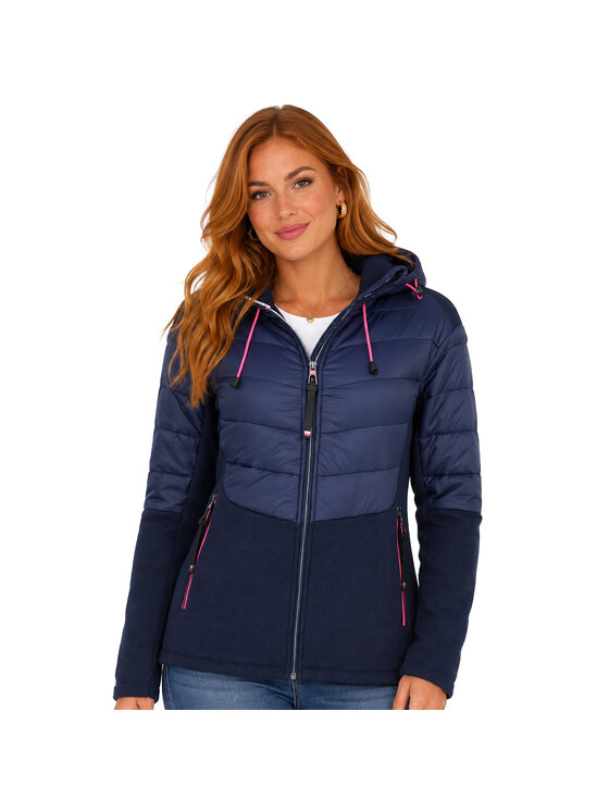 Geographical Norway Geographical Norway Polar WY7171F/GN-NAVY Granatowy Fitted Fit