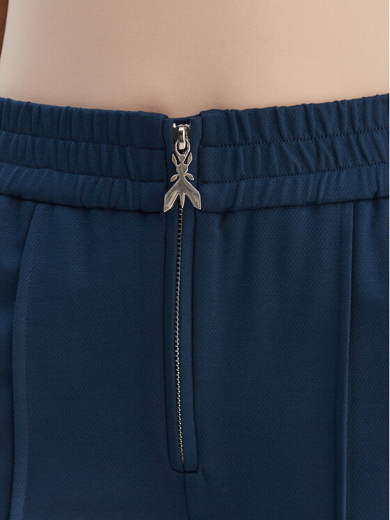 Patrizia Pepe Patrizia Pepe Szövet nadrág 8P0813/A715 Kék Wide Leg