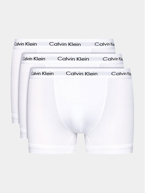 Boxershorts Underwear 3er-Set 0000U2662G Klein Weiß Calvin
