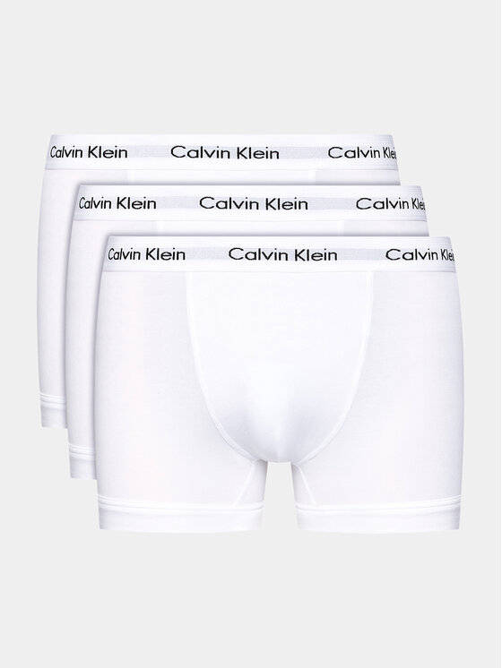 Calvin Klein Underwear Calvin Klein Underwear Komplektas: 3 poros trumpikių 0000U2662G Balta