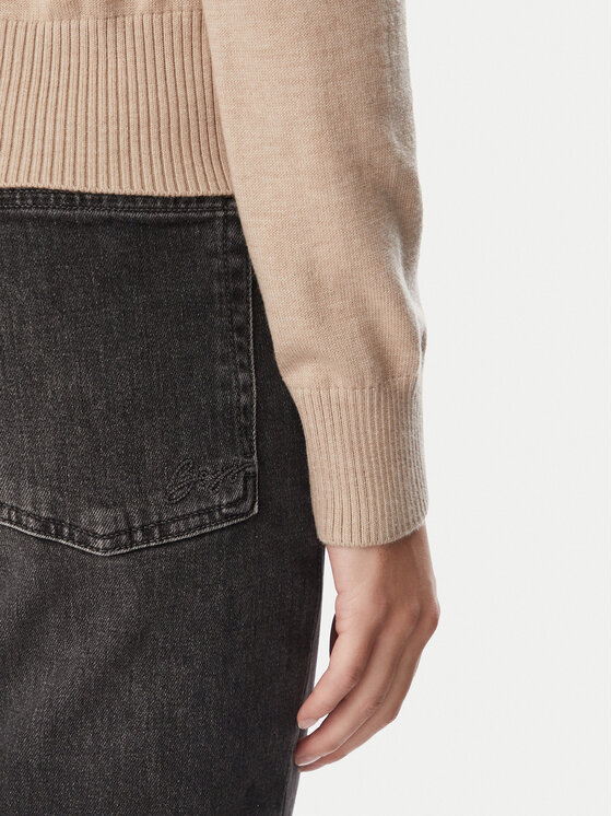 Guess Jeans Guess Jeans Rolák W6BR03 Z1246 Béžová Regular Fit