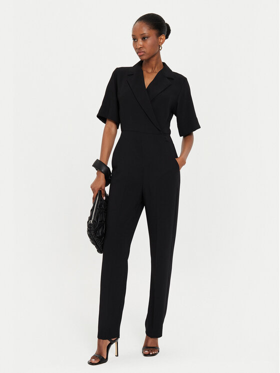 Marella Marella Jumpsuit Clacson 2423246013 Nero Regular Fit