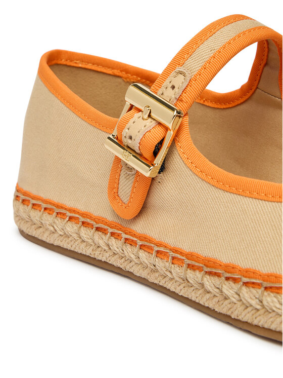Tommy Hilfiger Tommy Hilfiger Espadrillas Buckle Maryjane Espadrille FW0FW09239 Beige