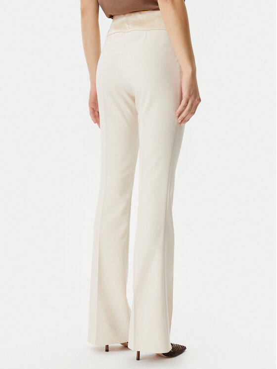Rinascimento Rinascimento Pantaloni din material CFC0123106003 Bej Regular Fit