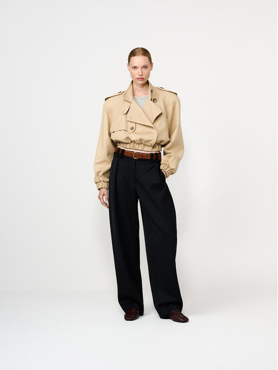 La Mania La Mania Bomber ELLIOT Beige Basic Fit