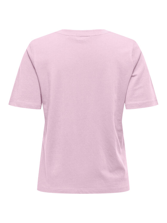 ONLY ONLY T-shirt 15270390 Ružičasta Regular Fit