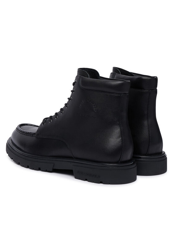 KARL LAGERFELD KARL LAGERFELD Trzewiki Koby Lug KL11846 Czarny