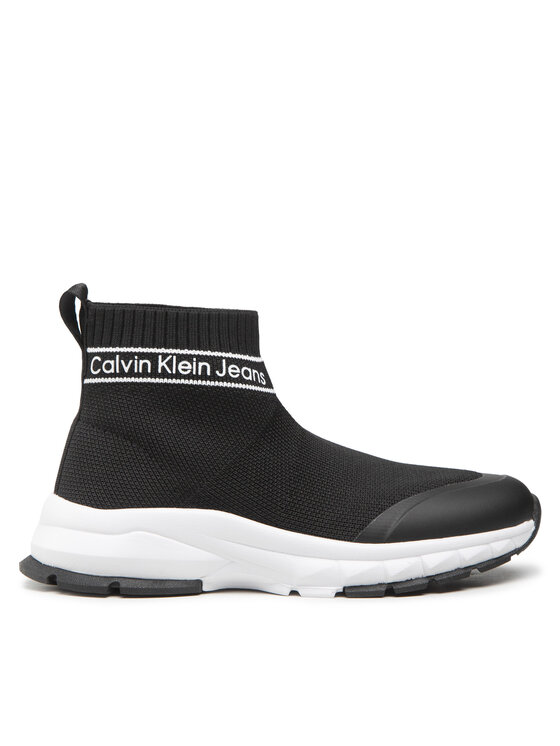 Calvin Klein Jeans Calvin Klein Jeans Sneakersy Sock Sneaker V3X9-80394-0702 M Czarny
