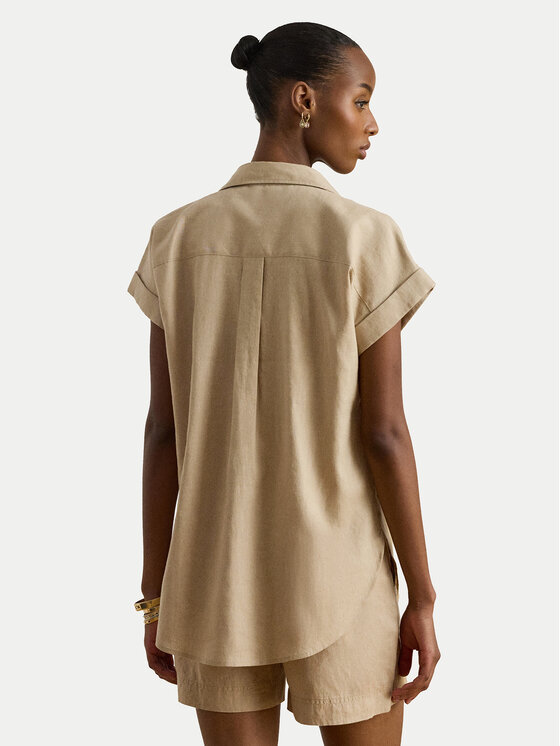 LAUREN RALPH LAUREN LAUREN RALPH LAUREN Cămașă 200699152052 Bej Relaxed Fit