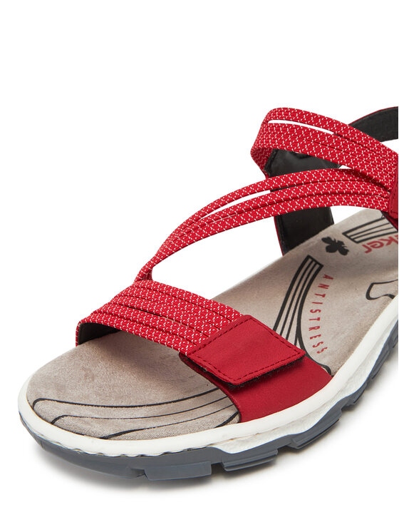Rieker Rieker Sandale 68871-33 Crvena