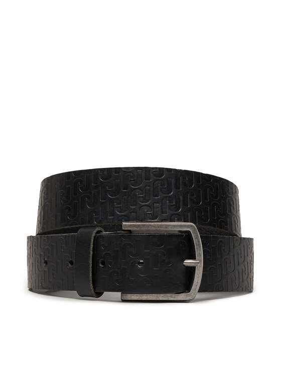 Curea pentru Bărbați Jack&Jones Monogram 12242937 Negru