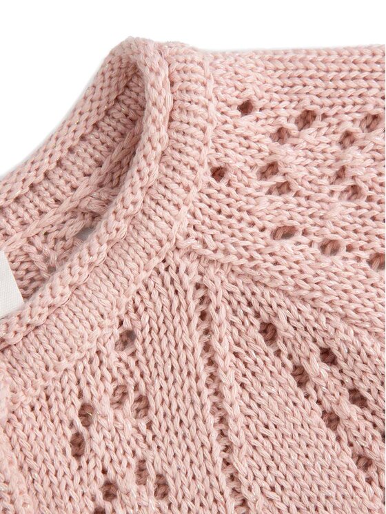 Coccodrillo Coccodrillo Strickjacke WC5172201DGK Rosa Regular Fit