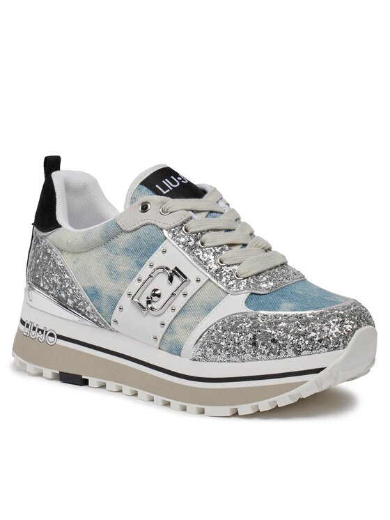 Liu Jo Liu Jo Sneakersy Maxi Wonder 71 BA4055 TX393 Niebieski