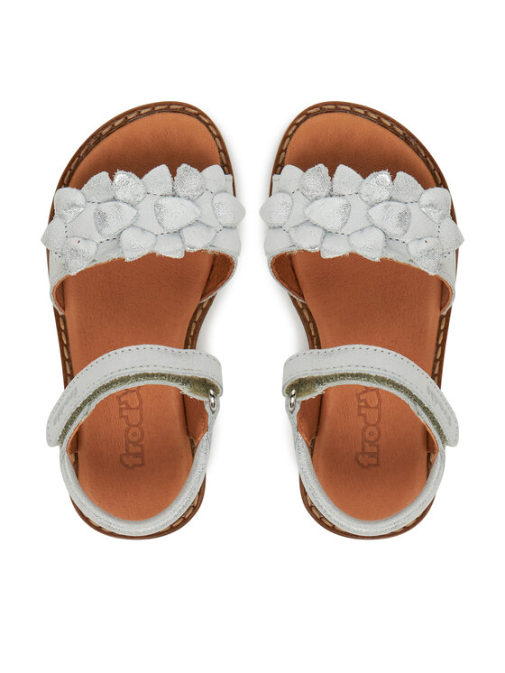 Froddo Froddo Sandalen Lore Flowers G3150251-26 M Silberfarben