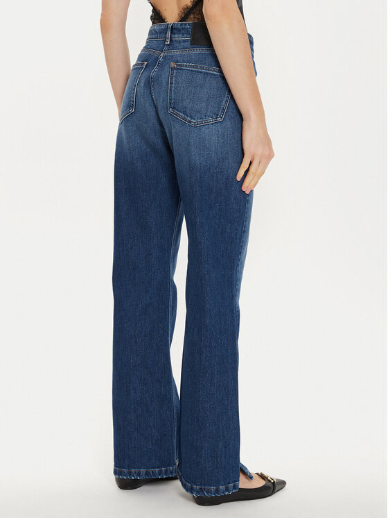 TWINSET TWINSET Τζιν 242AT2273 Μπλε Flare Fit