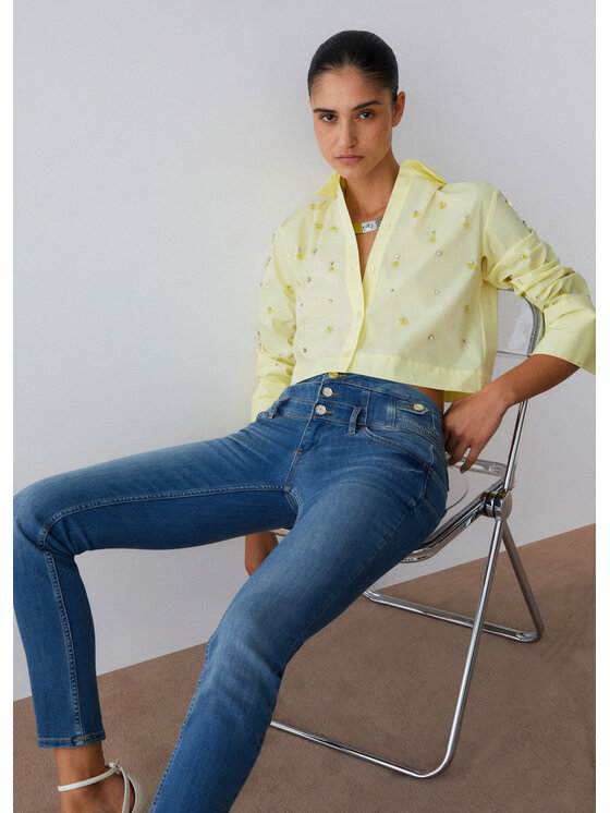 Liu Jo Liu Jo Jeansy UA6014D453879058 Błękitny Slim Fit