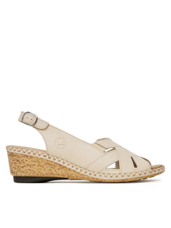 Rieker Sandale 66189-60 Bej