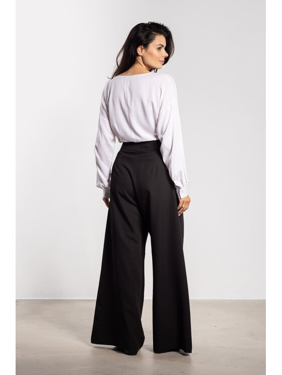 Awama Awama Pantaloni da donna A743 Nero Basic Fit