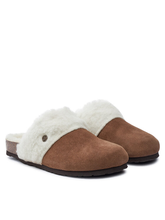 Genuins Genuins Тапочки Reno G105483 Коричневий