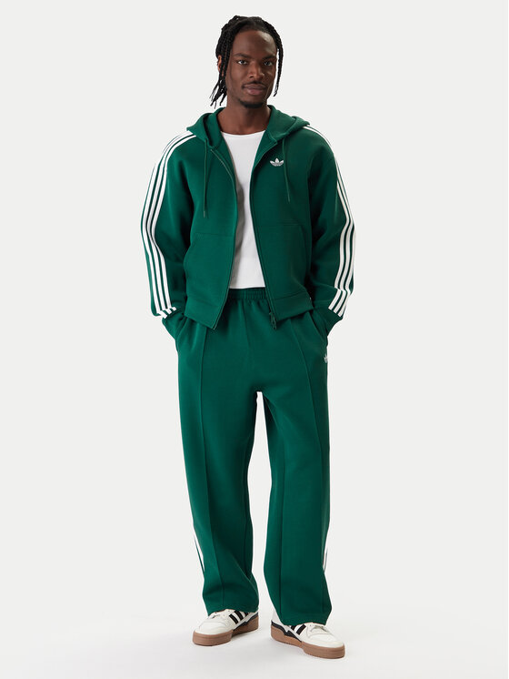 adidas adidas Melegítő alsó adicolor Spacer Track KD4088 Zöld Baggy Fit