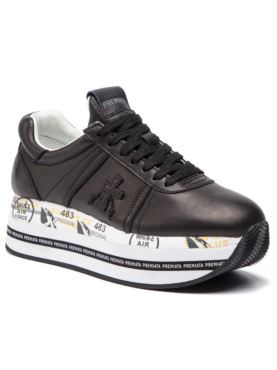 Premiata Premiata Sneakersy Beth 3873 Czarny