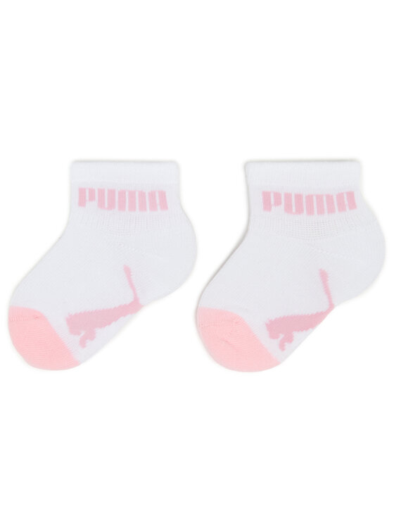 Lot de 2 chaussettes mi-hautes Puma en coton blanc