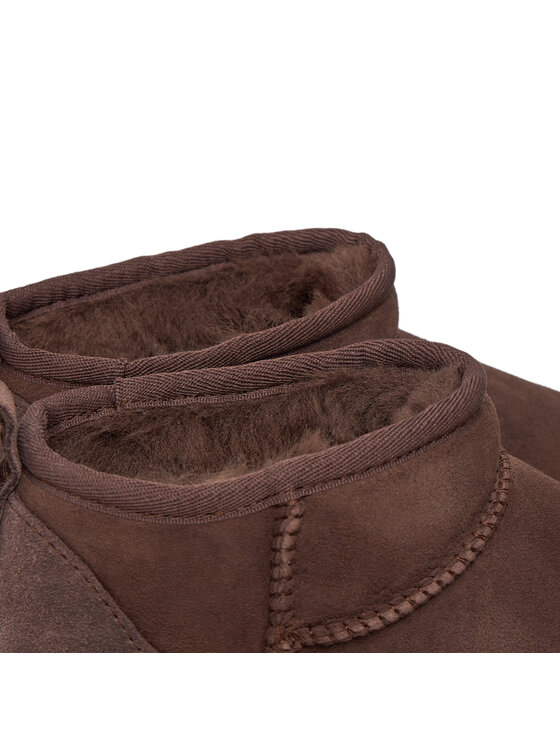 Ugg Ugg Sniego batai W Classic Ultra Mini 1116109 Ruda