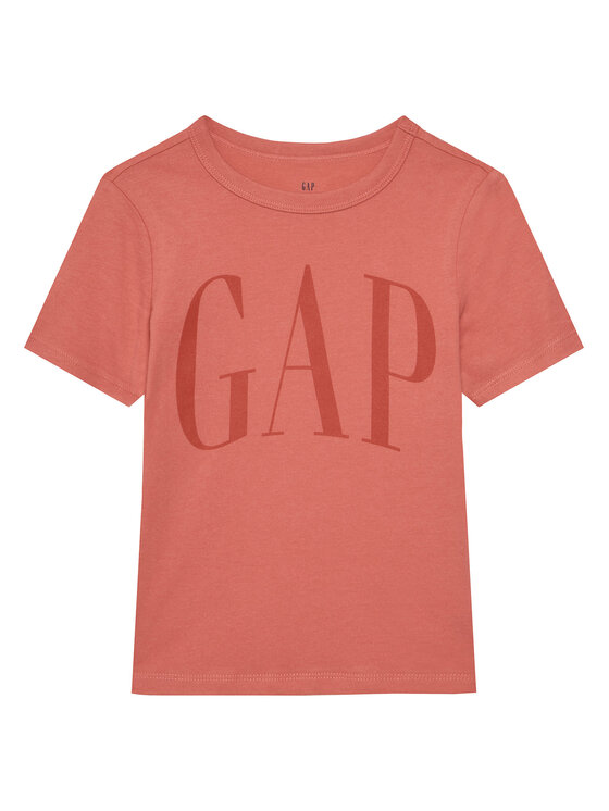 Gap Tričko 708411-02 Oranžová Regular Fit