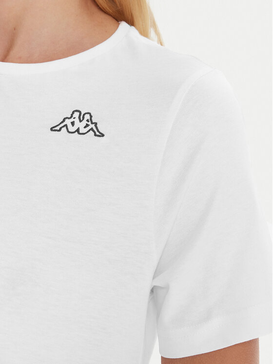 Kappa Kappa Komplet t-shirt majic﻿ Logo Alyce 322564W Bela Regular Fit