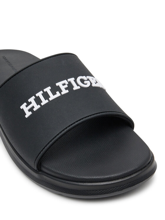 Tommy Hilfiger Tommy Hilfiger Şlapi FM0FM05430 Negru