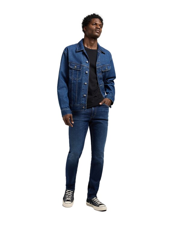 Lee Lee Jeansy 112372647 Niebieski Slim Fit