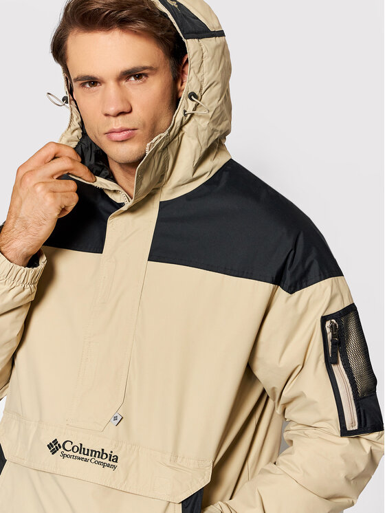 Columbia Columbia Anorak stiliaus striukė Challenger 1698431 Smėlio Regular Fit