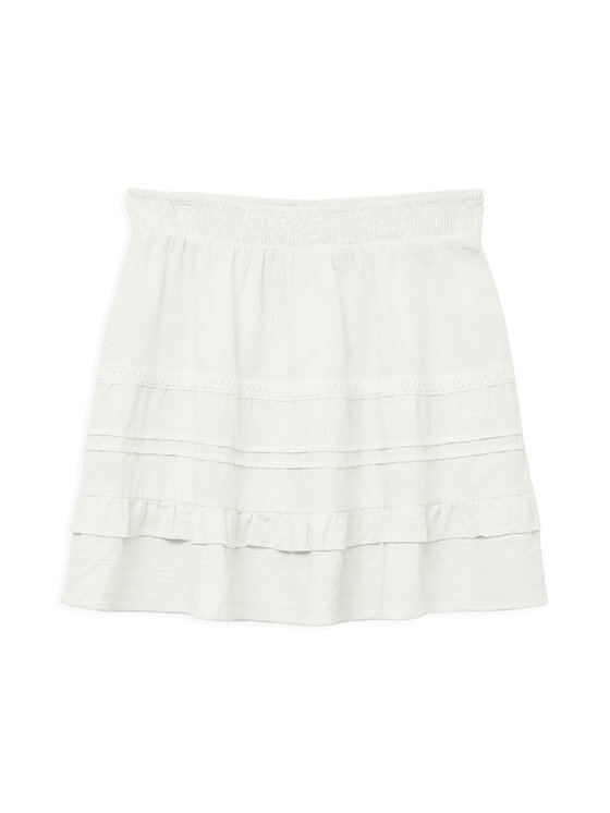Vero Moda Vero Moda Fustă mini Pretty 10325239 Alb Regular Fit
