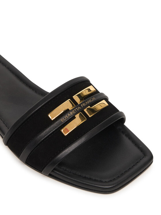Elisabetta Franchi Elisabetta Franchi Klapki SA72L61E2 Czarny
