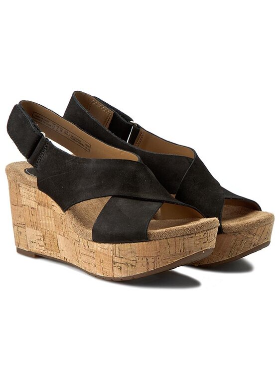 Clarks Sanda y Caslynn Shae 261070664 Czarny Modivo.pl
