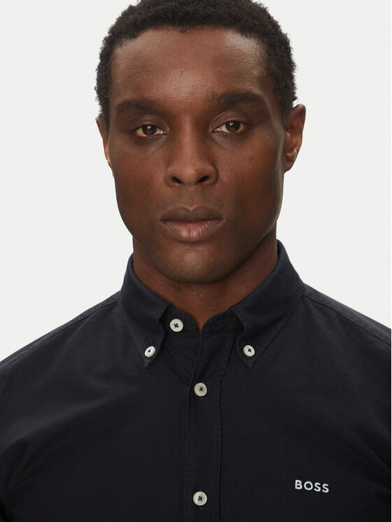 BOSS BOSS Cămașă H-Roan-Bd-E-C1-243 50521996 Bleumarin Slim Fit