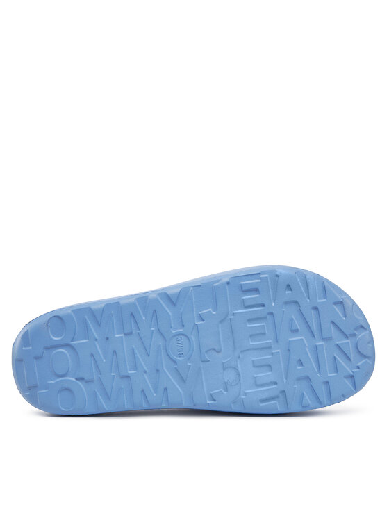 Tommy Jeans Tommy Jeans Чехли Tjw Chunky Flatform Slide EN0EN02586 Син