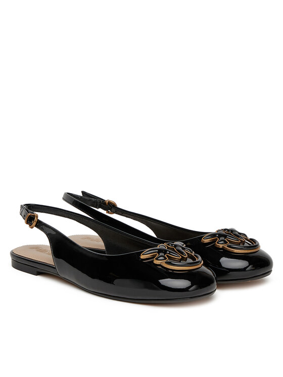 PINKO PINKO Baleriny Maggy 01 SD0247 E002 Czarny