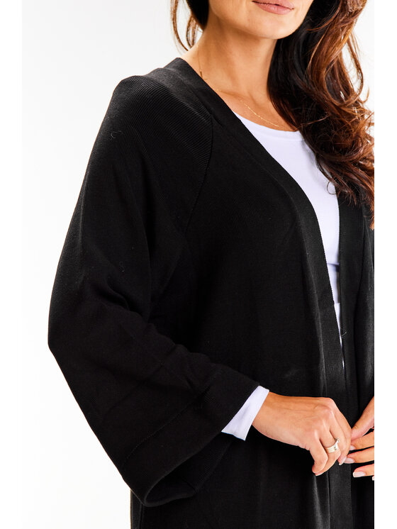 Awama Awama Kardigan A617 Černá Basic Fit