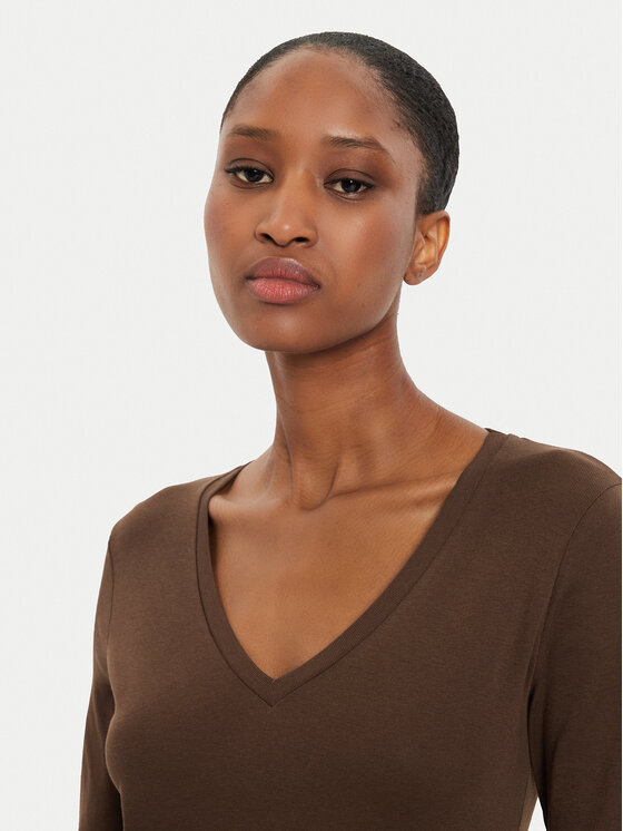 United Colors Of Benetton United Colors Of Benetton Блуза 3GA2E4245 Кафяв Regular Fit