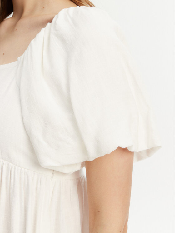 Noisy May Noisy May Sommerkleid Leilani 27033018 Weiß Regular Fit