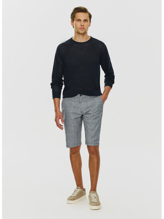 Pako Lorente Pako Lorente Szorty P24SF-WS-004 Granatowy Classic Fit