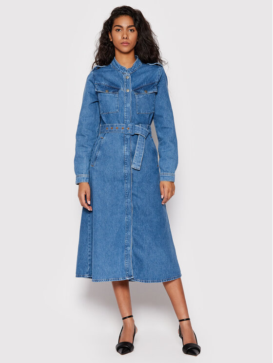 Gestuz Gestuz Teksakleit Umatillagz 10906058 Sinine Regular Fit