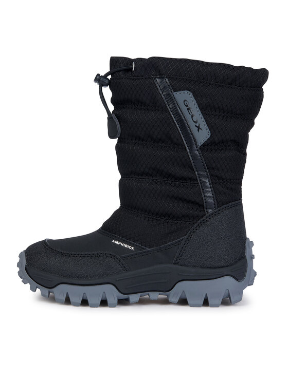 Geox Geox Śniegowce J Himalaya Boy B Abx J26FRA 0FU50 C9999 S Czarny
