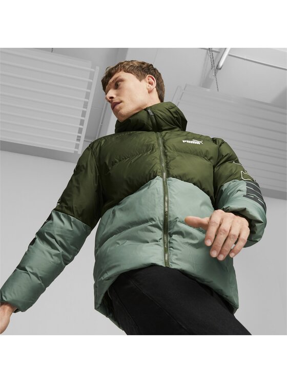 Puma Puma Kurtka zimowa 675389 Zielony Regular Fit