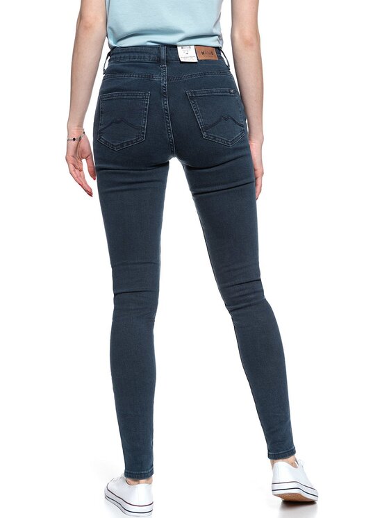 Mustang Mustang Jeansy ZOE SUPER SKINNY Niebieski Skinny Fit