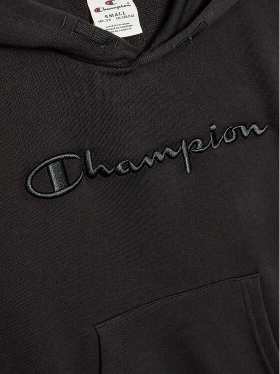 Champion Champion Bluza 306340 Czarny Regular Fit